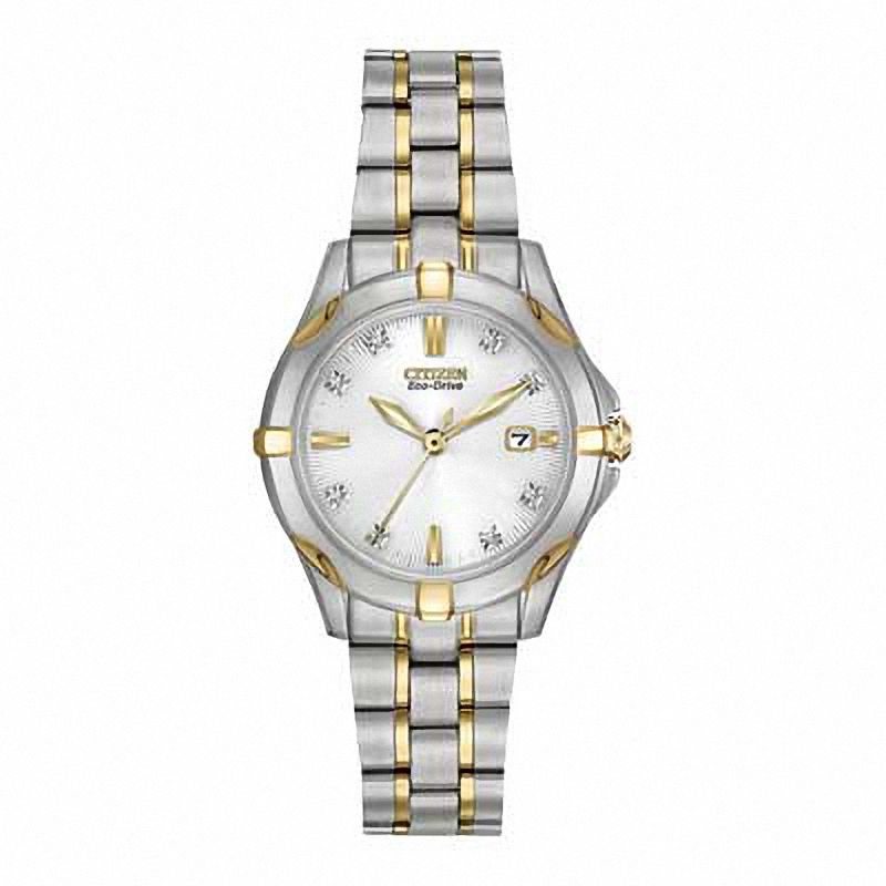Main Image 1 of Ladies' Citizen Eco-Drive® Diamond Watch (Model: EW1934-59A)