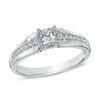 Thumbnail Image 0 of 0.50 CT. T.W. Princess-Cut Diamond Engagement Ring in 14K White Gold