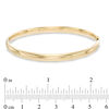 Thumbnail Image 2 of Polished Bangle in 10K Gold