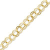 Thumbnail Image 1 of Charm Bracelet in 10K Gold - 7.25"