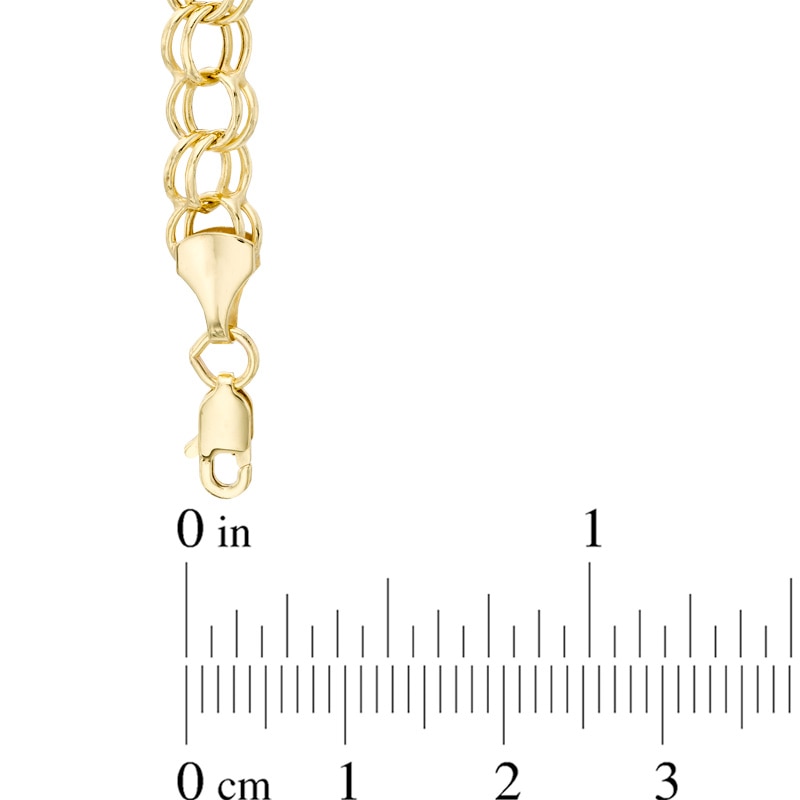 Main Image 2 of Charm Bracelet in 10K Gold - 7.25"