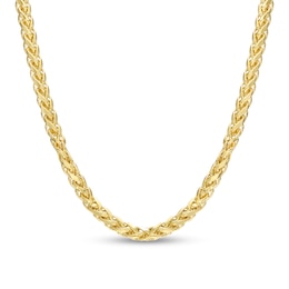3.4mm Wheat Chain Necklace in 10K Gold - 22&quot;