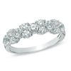 Thumbnail Image 0 of 1.00 CT. T.W. Diamond Five Stone Anniversary Band in 14K White Gold