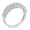 Thumbnail Image 1 of 0.50 CT. T.W. Diamond Scallop Wedding Band in 14K White Gold