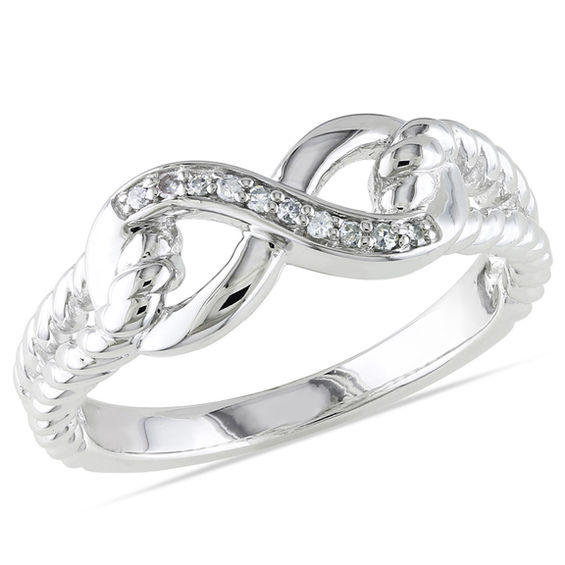 【SCENERITY】Infinity silver ring Sterling Silver Double Infinity Ring, Silver Rings, Eternal