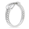 Thumbnail Image 2 of Diamond Accent Infinity Rope Ring in Sterling Silver