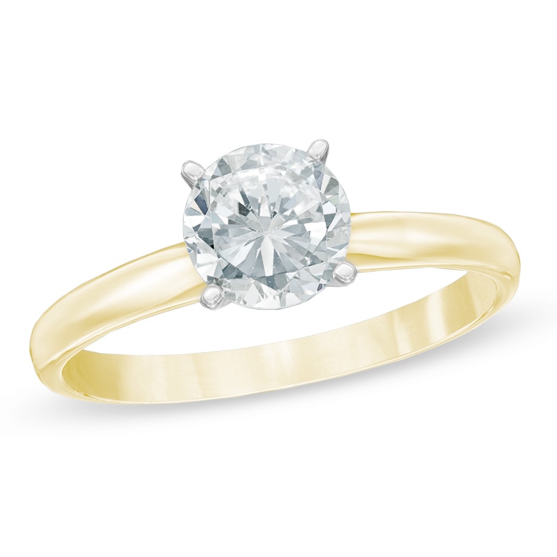 1.00 CT. Certified Canadian Diamond Solitaire Engagement Ring in 14K Gold (J/I3)|Peoples Jewellers