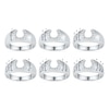 Thumbnail Image 1 of Men's Diamond Accent Horseshoe Engravable Family Ring in Sterling Silver (6 Names)