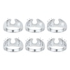 Thumbnail Image 2 of Men's Diamond Accent Horseshoe Engravable Family Ring in Sterling Silver (6 Names)