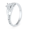 Thumbnail Image 2 of Diamond Accent Promise Ring in Sterling Silver (2 Names)