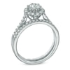 Thumbnail Image 1 of 1.00 CT. T.W. Diamond Frame Bridal Set in 14K White Gold