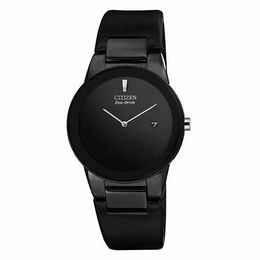 Men's Citizen Eco-Drive® Axiom Black IP Strap Watch (Model: AU1065-07E)