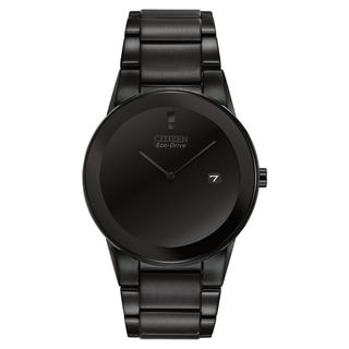 Men's Citizen Eco-Drive® Nighthawk Chronograph Black IP Watch