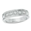 Thumbnail Image 1 of 0.50 CT. T.W. Diamond Band in 10K White Gold