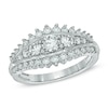 Thumbnail Image 1 of 1.00 CT. T.W. Diamond Split Row Engagement Ring in 14K White Gold