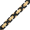 Men's Bracelet in Two-Tone Stainless Steel - 9.0"