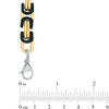 Men's Bracelet in Two-Tone Stainless Steel - 9.0"