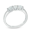 0.50 CT. T.W. Diamond Three Stone Ring in 10K White Gold
