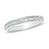 Thumbnail Image 1 of 0.25 CT. T.W. Baguette and Round Diamond Alternating Band in 10K White Gold