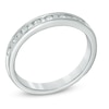 Thumbnail Image 2 of 0.25 CT. T.W. Baguette and Round Diamond Alternating Band in 10K White Gold