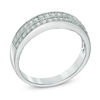 Thumbnail Image 1 of 0.25 CT. T.W. Diamond Double Row Anniversary Band in 10K White Gold