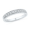 Thumbnail Image 1 of Diamond Accent Anniversary Band in Sterling Silver