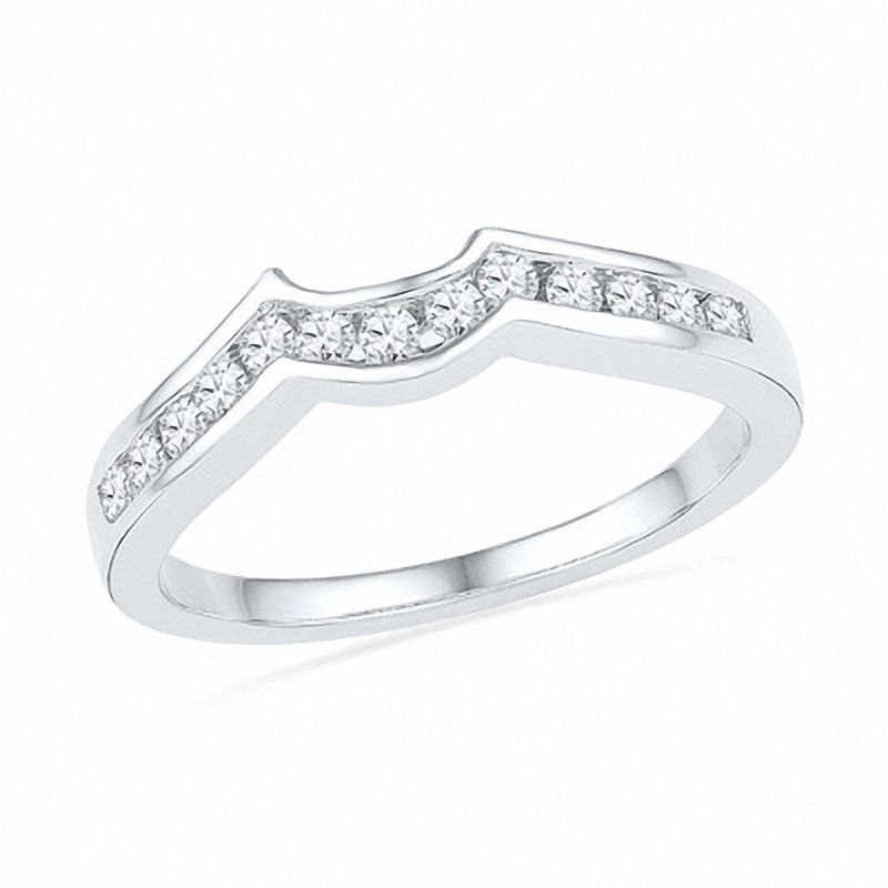 1.00 CT. T.W. Diamond Bridal Set in 10K White Gold View