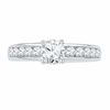 Thumbnail Image 2 of 1.16 CT. T.W. Diamond Engagement Ring in 10K White Gold