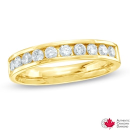 0.33 CT. T.W. Canadian Certified Diamond Band in 14K Gold (I/I2)