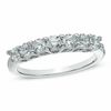 Thumbnail Image 0 of 0.75 CT. T.W. Diamond Seven Stone Anniversary Band in 10K White Gold