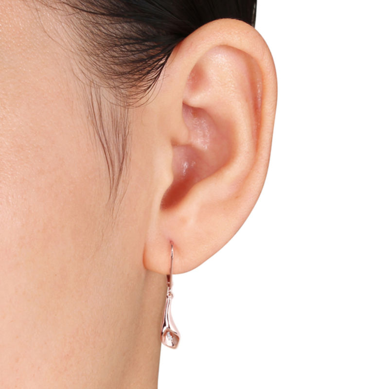 Calla lily earrings shop