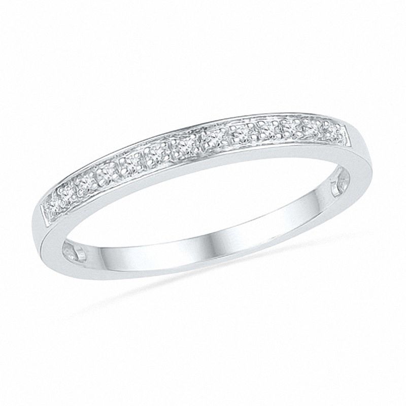 Main Image 3 of 0.48 CT. T.W. Diamond Square Frame Bridal Set in 10K White Gold