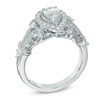Thumbnail Image 2 of Vera Wang Love Collection 1.00 CT. T.W. Pear-Shaped Diamond Frame Engagement Ring in 14K White Gold
