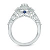 Thumbnail Image 2 of Vera Wang Love Collection 1.00 CT. T.W. Pear-Shaped Diamond Frame Engagement Ring in 14K White Gold