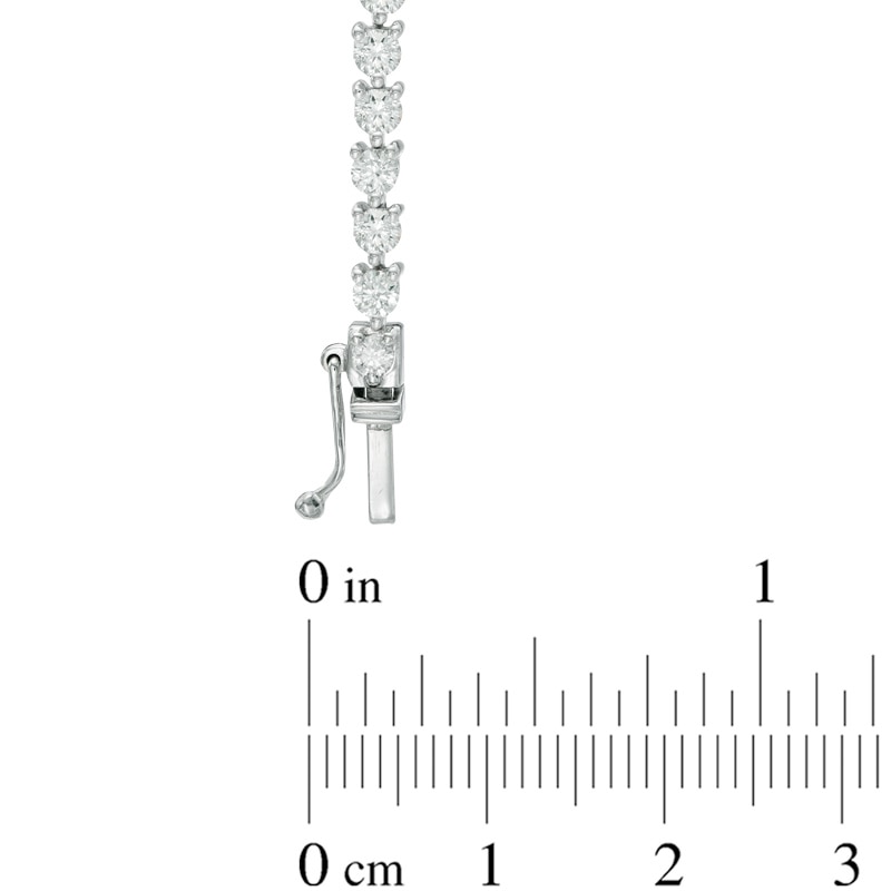 Main Image 2 of 3.00 CT. T.W. Diamond Tennis Bracelet in 14K White Gold