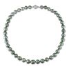 9.0mm Baroque Black Tahitian Cultured Pearl Strand Necklace with 14K White Gold Clasp