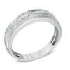 Thumbnail Image 2 of 0.15 CT. T.W. Diamond Wedding Band in 10K White Gold