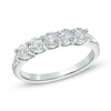 Thumbnail Image 0 of 0.25 CT. T.W. Diamond Five Stone Band in 10K White Gold