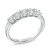 Thumbnail Image 2 of 0.25 CT. T.W. Diamond Five Stone Band in 10K White Gold
