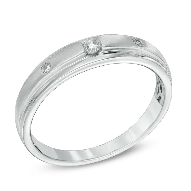 Ladies' Diamond Accent Ring in 10K White Gold|Peoples Jewellers