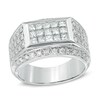 Thumbnail Image 0 of Men's 2.00 CT. T.W. Diamond Ring in 10K White Gold