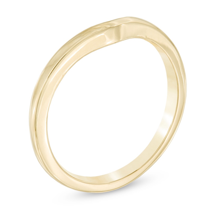 Ladies' 2.0mm Contour Wedding Band in 14K Gold