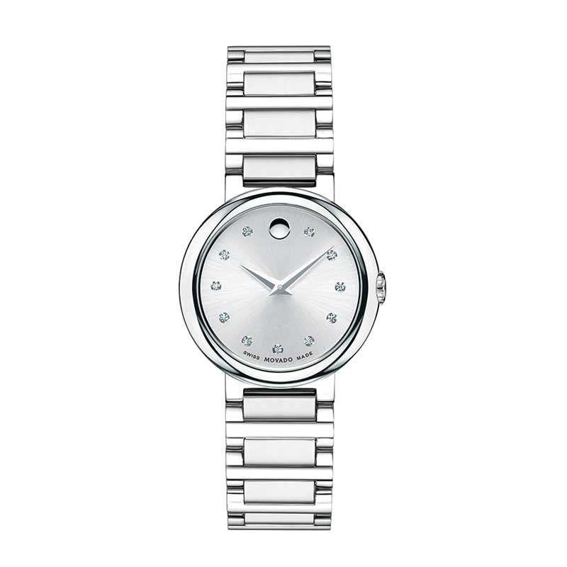 Ladies' Movado Concerto® Diamond Accent Watch (Model: 0606789)