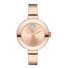 Thumbnail Image 0 of Ladies' Movado Bold® Crystal Rose-Tone Bangle Watch (Model: 3600202)