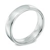 Thumbnail Image 1 of Men's 6.5mm Comfort Fit Cobalt Wedding Band - Size 10