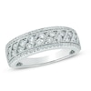 Thumbnail Image 0 of 0.75 CT. T.W. Diamond Vintage-Style Anniversary Band in 14K White Gold