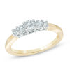 Thumbnail Image 0 of 0.50 CT. T.W. Diamond Five Stone Engagement Ring in 14K Gold