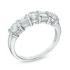 Thumbnail Image 1 of 1.00 CT. T.W. Diamond Alternating Anniversary Band in 14K White Gold