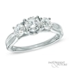 Thumbnail Image 0 of 1.45 CT. T.W. Diamond Past Present Future® Engagement Ring in 14K White Gold