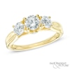 Thumbnail Image 0 of 1.45 CT. T.W. Diamond Past Present Future® Engagement Ring in 14K Gold